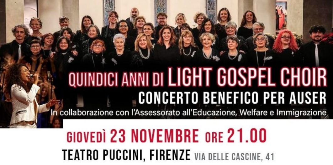 GRANDE SUCCESSO PER LO SPETTACOLO GOSPEL DEL 23 NOVEMBRE 2023